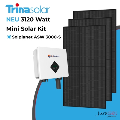 3120 Watt Plug & Save Paket Trina, Solplanet